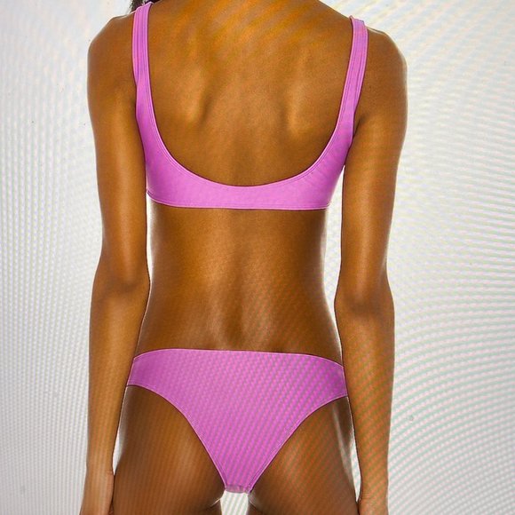 LOVEWAVE Dance Purple Colorblock Two-Piece - Picture 9 of 12